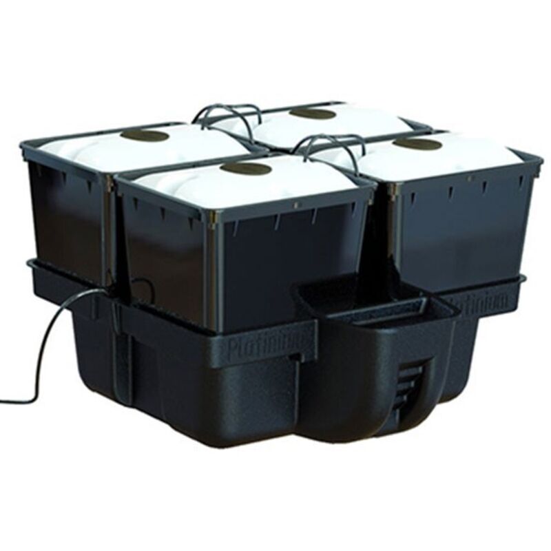 Platinium Hydroponics - Platinium - AeroPro - 4 pots bato - 60 x 60 x 38.5 cm - Système aéroponique