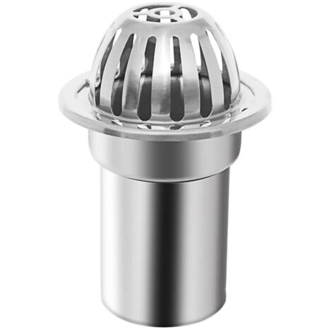 Systme de drainage pour balcon en acier rond de 4 pouces