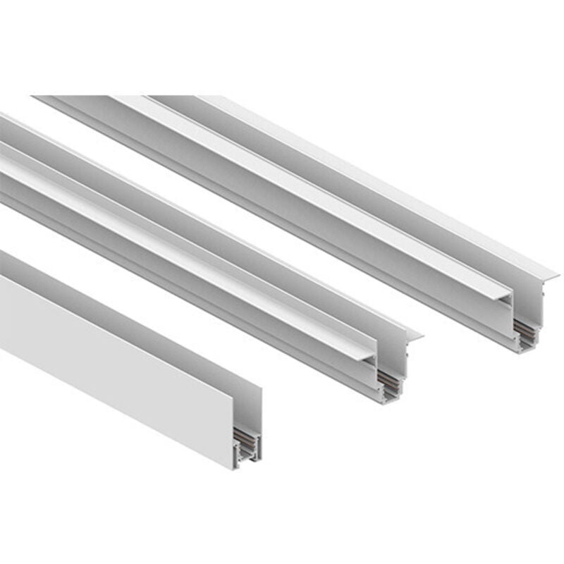 Système de Rail Triphasé R35B Encastrable - Blanc