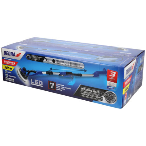 SZLIFIERKA DO GIPSÓW 500W BEZSZCZOTKOWA BMC - DED7768BM