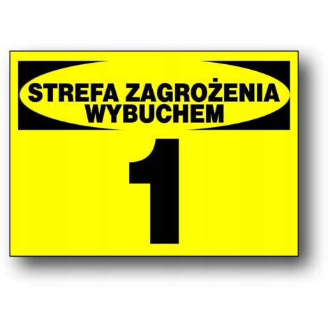 SZW-7-SCHILDER – EXPLOSIONSGEFAHRENBEREICH 1