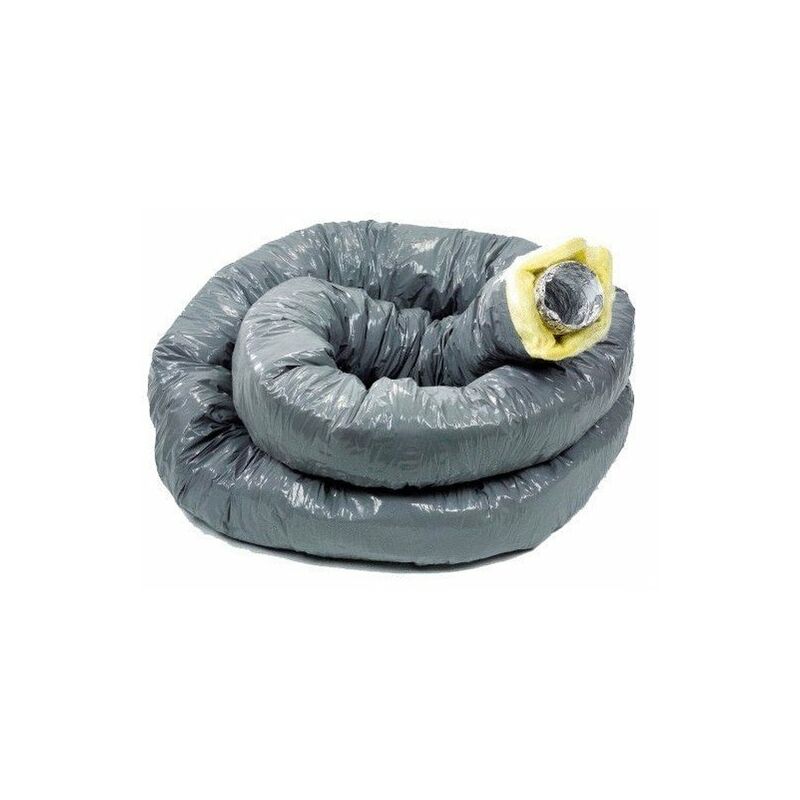 Gaine vmc isolée 50 mm ø125mm, 6 mêtres Atlantic