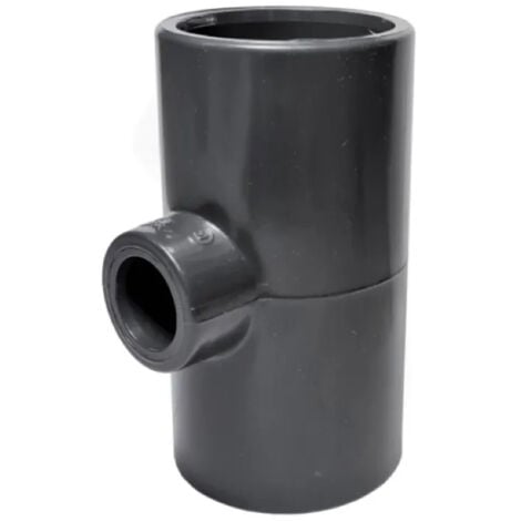 T 90° reducida PVC presión diámetro hembra 50, 20, 50
