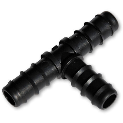 T annelé polypropylène pour tuyau Ø 20 mm (Lot de 10)