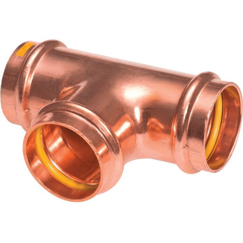 IBP - Té cuivre égal à sertir gaz Femelle Ø22