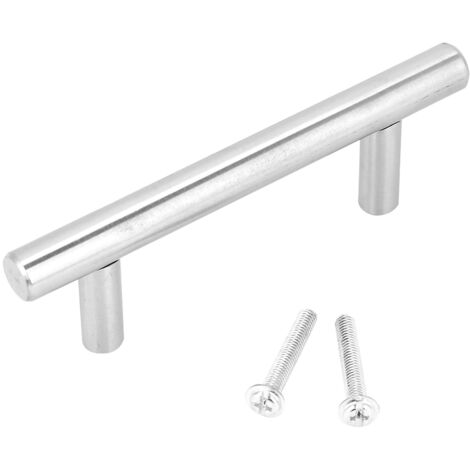 T-Griff für Küche und Regale – Edelstahl 201 (100 mm) – Art.-Nr. 100 mm, 1 Stück – Präziser Verschluss, korrosionsbeständig