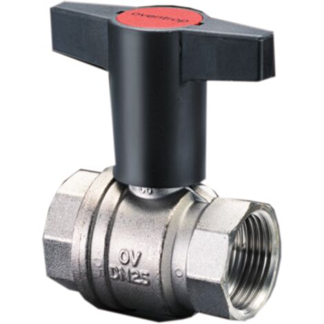 T-handle vanne à boisseau sphérique Optibal PN 16, laiton 1077110