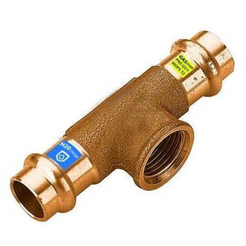 Frabo - t in bronzo a pressare fxfxfil f acqua/gas...