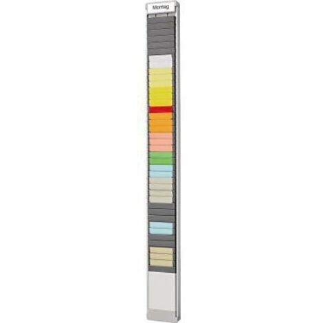 T-Kartenmodul Aluminium silber 35 Planungsfelder