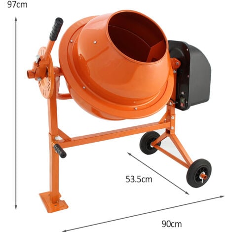 T-Mech Electric Cement Mixer, 70 Litre