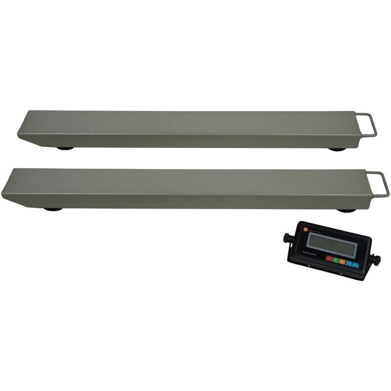 T-mech - Balance de Pesage Industrielle pour Palettes, Barres Peseuses de 120cm x 12cm x 6cm