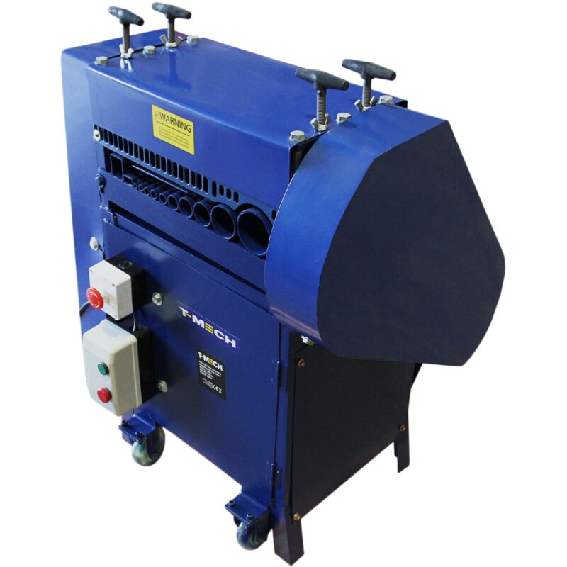 Monster Shop - t-mech Machine à Dénuder 1,5-55 mm 380 w Portable Automatique Dénudeur Multi-Trous Scrap Recyclage Cuivre 30 m/min