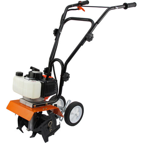 T-Mech - Mini Arado de Cincel para Jardín con Motor de Gasolina de 52cc