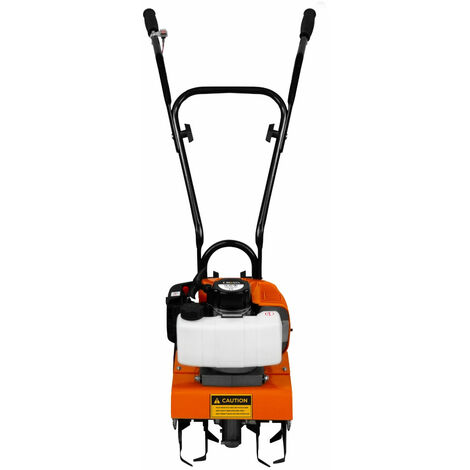 T-Mech – Motoculteur thermique 52cc 3CV – Moteur essence 9000 tr/min – Largeur de travail 30 cm – Profondeur 20 cm – Acier enduit de poudre