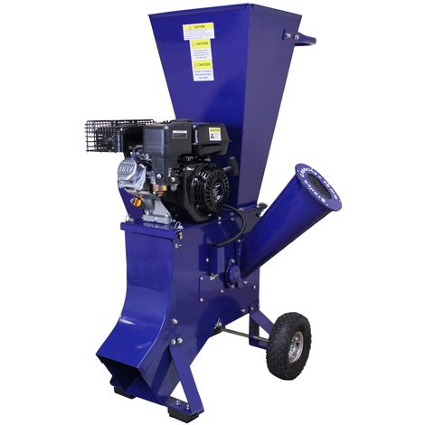 T-Mech - Trituradora de Ramas 6,5HP Gasolina para Destrucción de Ramas, Ramitas y Hojas para Jardineros Profesionales, Paisajistas y Aficionados
