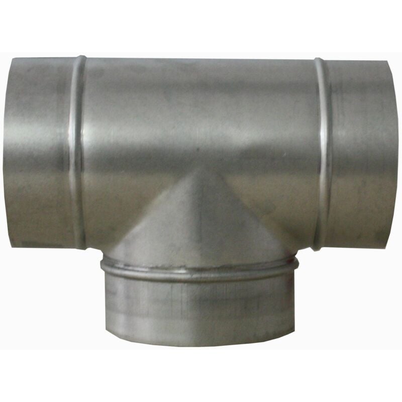 Unelvent - Té équerre à 90° en acier galvanisé, d 150/125 mm s&p ( ) 860740