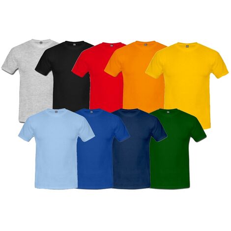 T-Shirt a maglia a maniche corte a 3 colori uomo Slim Streetwear T-Shirt a