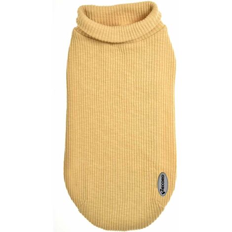 T-shirt a collo alto modello Ice Cream per cani: 3XS - giallo