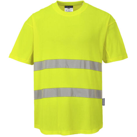 T-shirt aéré couleur : Jaune taille XXL - PORTWEST