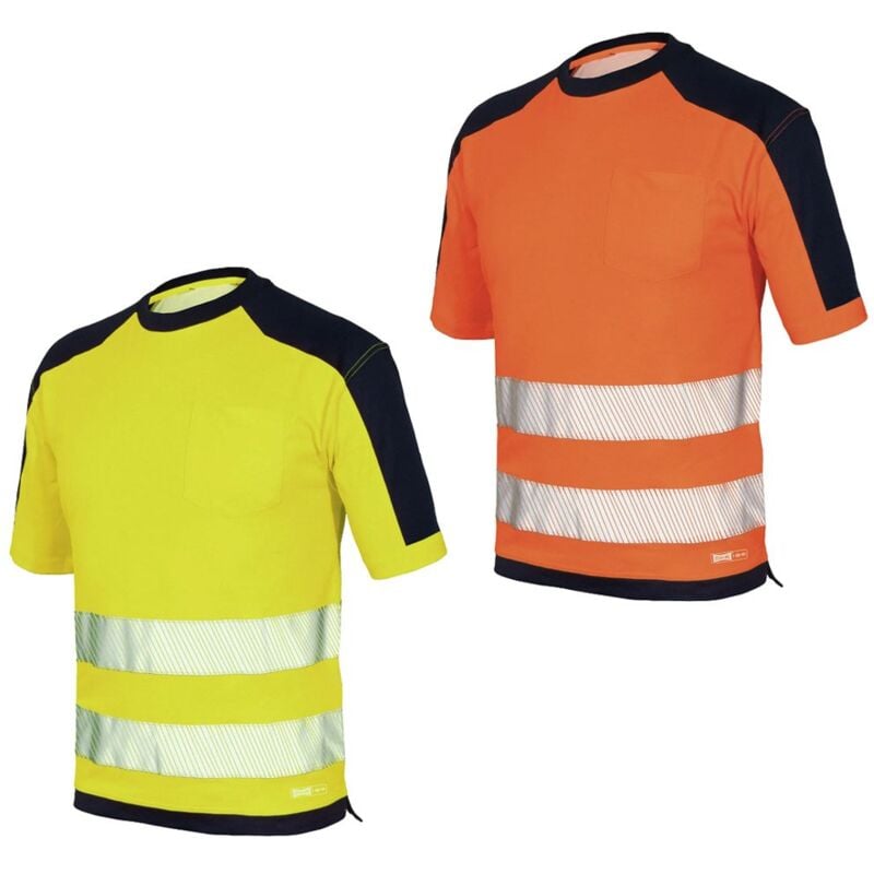 Image of T-Shirt alta visibilità Industrial Starter HV T-Shirt 08186N - L - Giallo