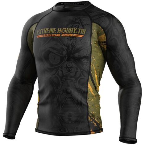 T-shirt anti-UV manches longues Extreme Hobby pour homme, noir, taille L