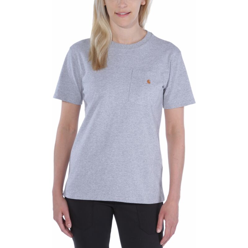 Carhartt - Workw Pocket T-shirt S/s Heather Grey T.xl – 103067xl
