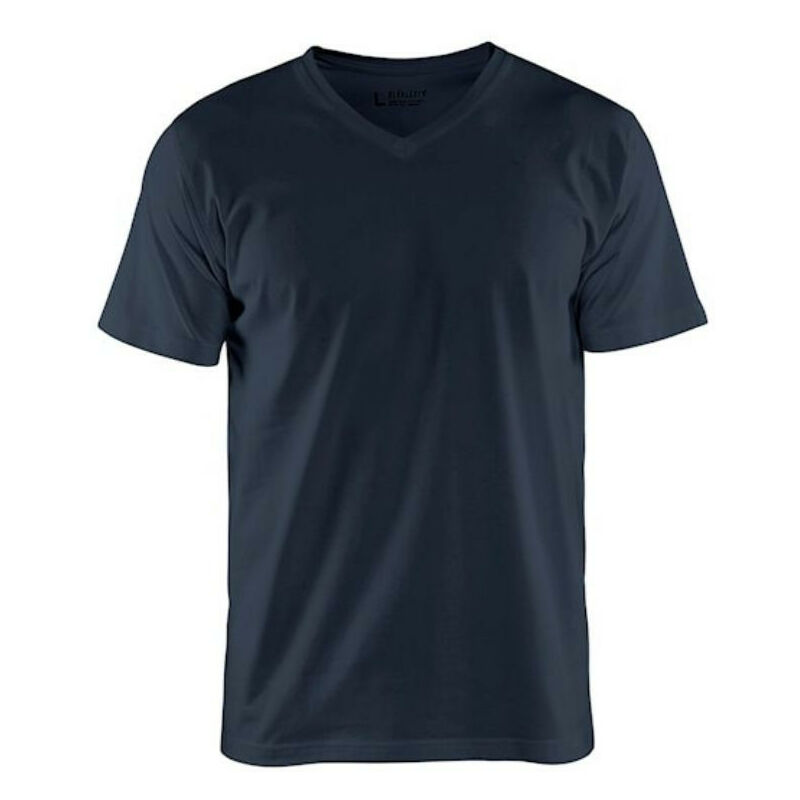 Blaklader - T-shirt col v homme 3360 - Bleu foncé - m - Bleu foncé