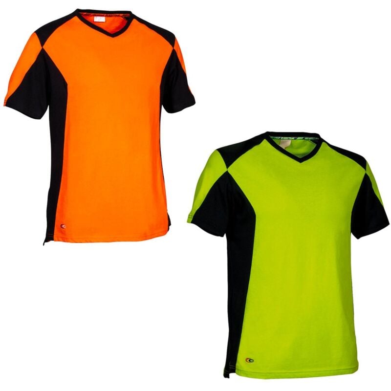 Image of T-shirt da lavoro Cofra Sesma - xxxl - Verde Lime