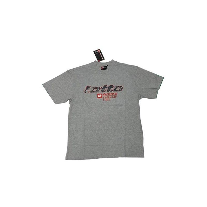 t-shirt da lavoro LOTTO works J3705 grigio(size L)