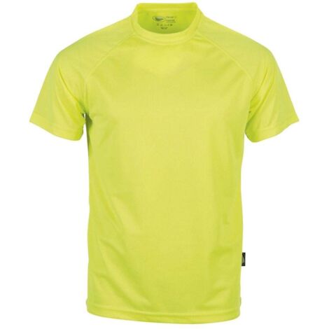 T-shirt da lavoro traspirante Pen Duck Giallo fluorescente S