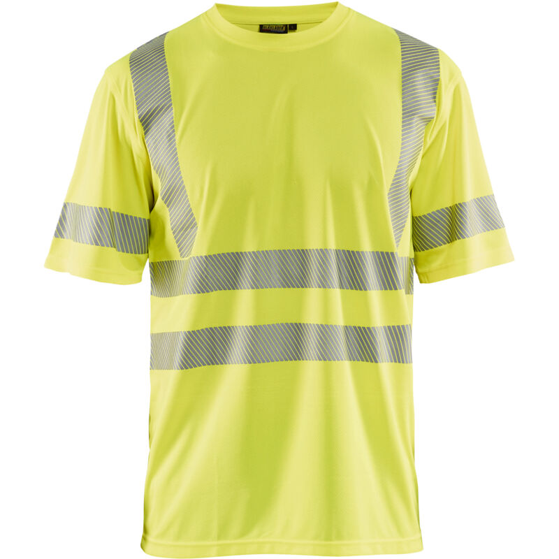 Camiseta de trabajo anti-UV de alta visibilidad 3420 - Amarillo fluorescente XS