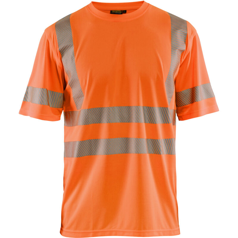 Camiseta de trabajo anti-UV de alta visibilidad 3420 - Naranja fluorescente XS
