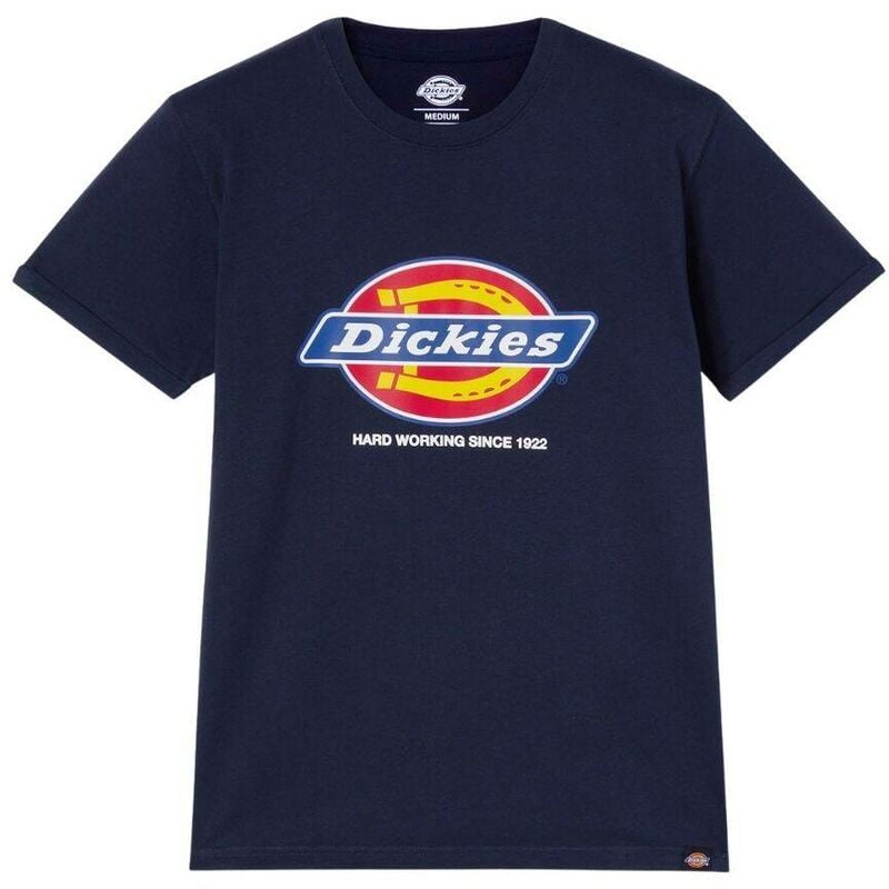 Dickies - T-shirt de travail dennison Bleu Marine l - Bleu Marine