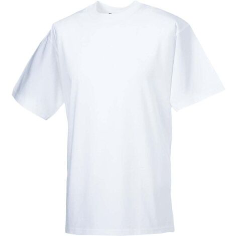 T-shirt de travail Gold Label Russell Blanc