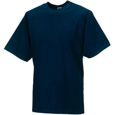 Russell Homme à Manches Longues Slim Fit T-Shirt Rouge Gris Bleu Blanc Tailles XS-XXXL