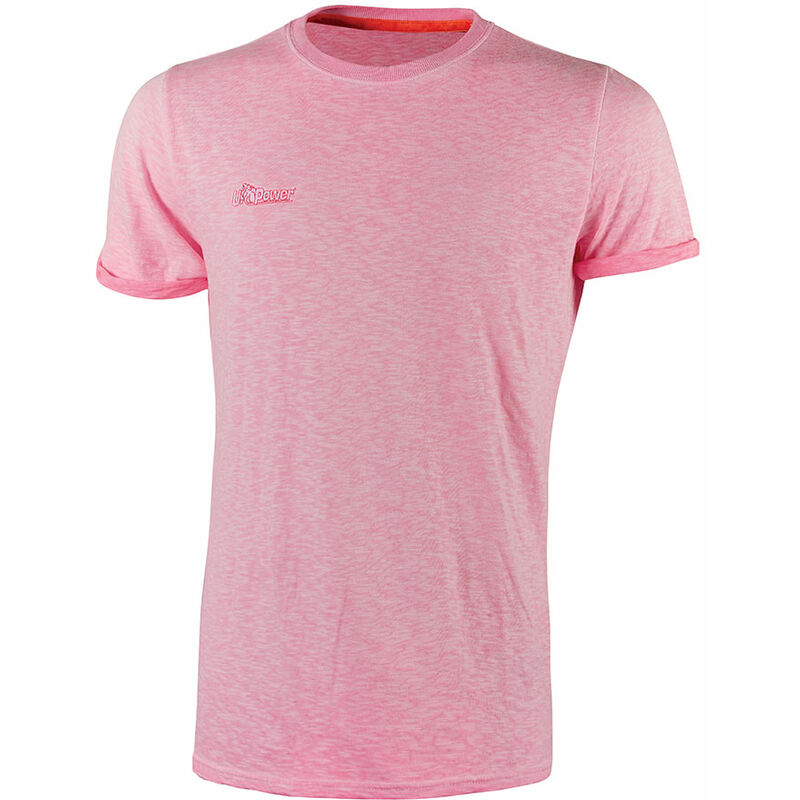 U-power - Lot de 3) T-shirt de travail manches courtes fluo - Rose 3XL