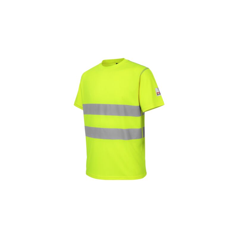Image of T-shirt gialla alta visibilità L - Giallo