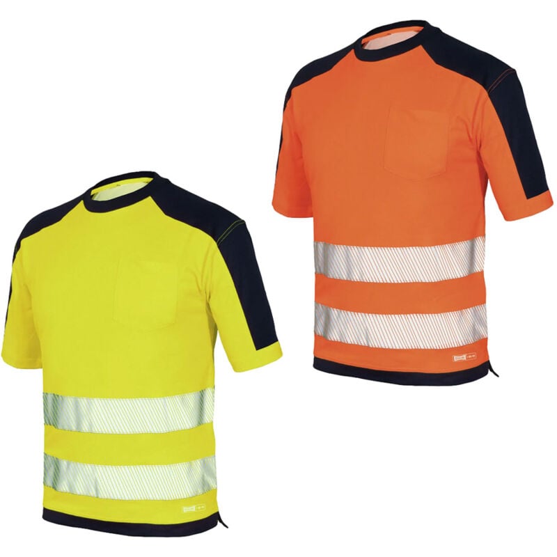 T-shirt hv haute visibilité Industrial Starter 08186N - l - Gelb