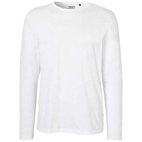 T-shirt manches longues coton organique NEUTRAL Blanc S