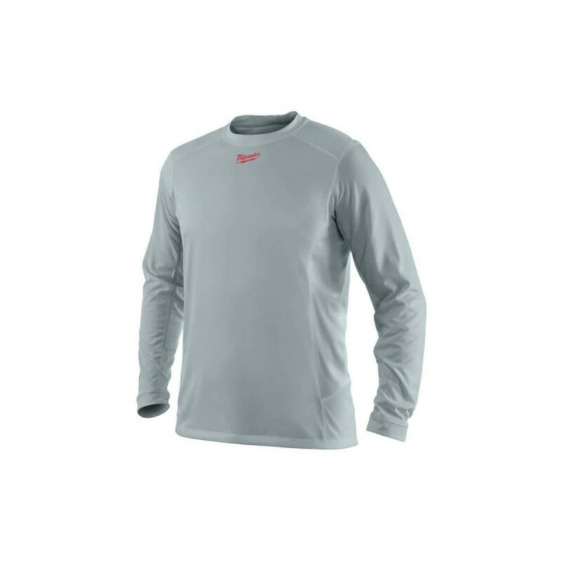 T-shirt manches longues Workskin - Gris - Taille XL - WWLSG - 4933464196 - Noir - Milwaukee