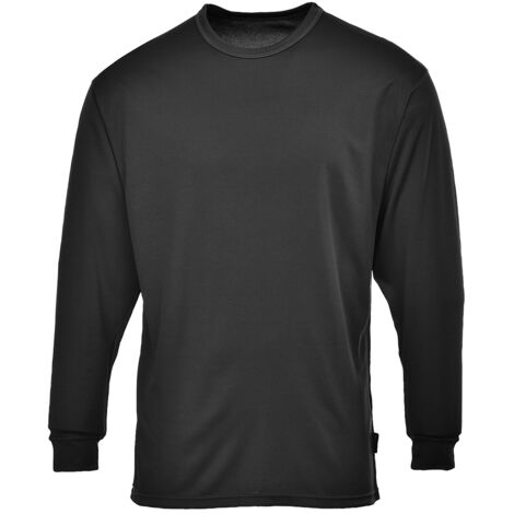 Lot De 2 T-shirts Thermiques Homme Manches Longues – Coton, Col Rond – Tailles S à XXL