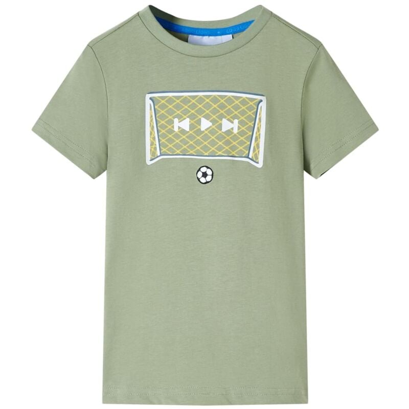 Vidaxl - T-shirt pour enfants kaki clair 92