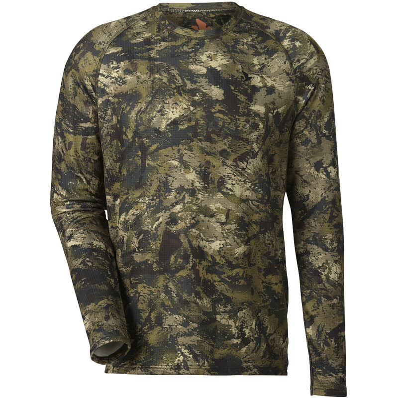 T-shirt Seeland manches longues Active Camo InVis Green m