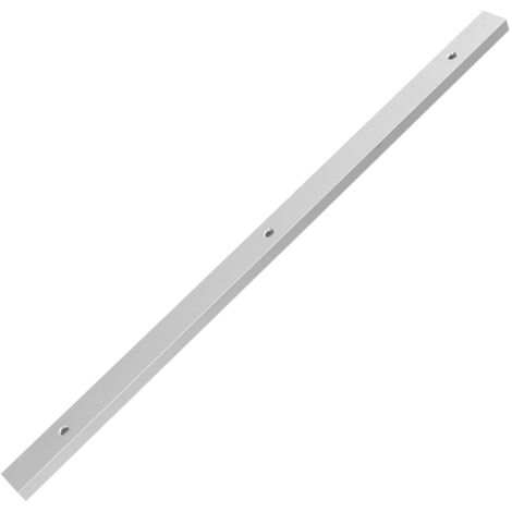T-slot T-track Barre à Onglets, Rail en T Onglet Mitre en Alliage d'Aluminium non Poreux T-track T-slot Mitre Track Jig Fixture pour Router Table Outil de Serrage(500mm)
