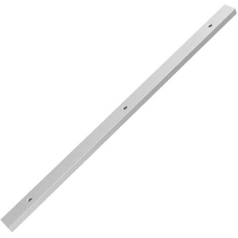 T-slot T-track Barre à Onglets, Rail en T Onglet Mitre en Alliage d'Aluminium non Poreux T-track T-slot Mitre Track Jig Fixture pour Router Table Outil de Serrage(500mm)