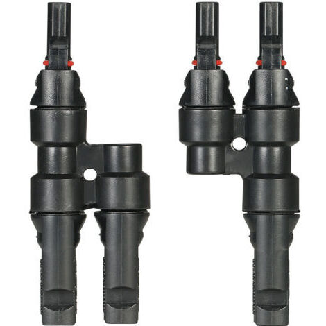 T-Stecker Solarstecker MC4 Dreiwege-Stecker wasserdicht