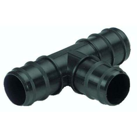 T - Stück für 38 mm Flexschlauch inkl. Schlauchklemmen 1 x T-Stück 38 mm + 3 Schellen