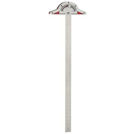 T-Typ Holzarbeiter Kantenlineal zum Messen von Markierungen, 50,8 cm