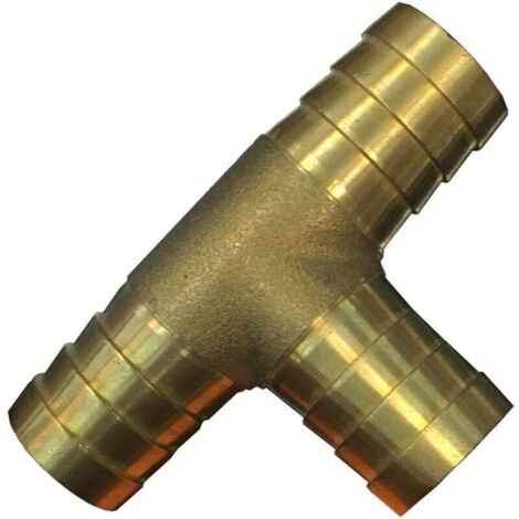T-Verteiler 12 mm, 16 mm, 19 mm – Gartenschlauchverbinder (VGS) – Durchmesser: 12 mm, T-förmig