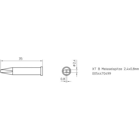 T0054470499 WELLER ROHS XTB